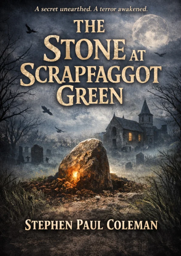 The Stone at Scrapfaggot Green — front cover