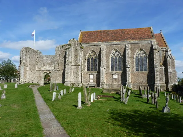 The medieval church of St Thomas, Winchelsea